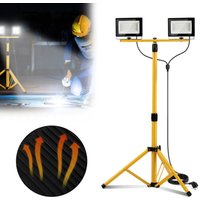 50W led Baustrahler Flutlicht Scheinwerfer Außenstrahler Arbeitsleuchte Bauscheinwerfer IP66 Wasserdicht Kaltweiß - Swanew von SWANEW