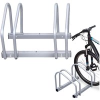 Swanew - Fahrradständer für 2-6 Fahrräder 35-60mm Reifenbreite Mehrfachständer Aufstellständer Fahrrad Ständer, Variante:2 Fahrräder von SWANEW