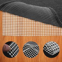 Gebraucht] Antirutschmatte Teppichunterleger Matte Rutschfester zuschneidbar Kofferraum Teppich Gleitschutz 60x100CM - Weiß von SWANEW