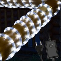 Gebraucht] led Lichterschlauch Lichtschlauch Lichterkette Aussen Innen Weihnachtsbeleuchtung Weihnachten Deko 30m Kaltweiß - Kaltweiß von SWANEW