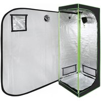 Tolletour - Growzelt Growbox Gewächshaus Indoor Pflanzenzelt 60x60x180CM von TOLLETOUR