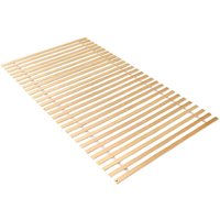 SWANEW Lattenrost 2 Stück 90x200cm Stabiles max Tragfähigkeit 150kg mit 28 Leisten Rollrost von SWANEW