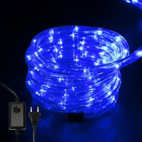 Swanew - led Lichtschlauch für Aussen Innen Lichterschlauch Lichterkette Lichtband Partylicht Dekobeleuchtung Weihnachtsbeleuchtung Blau 20M von SWANEW