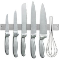 Swanew - Magnetleiste 3x Küchen Messerhalter Messer blöcke Magnetleiste Werkzeughalter Edelstahl 40cm von SWANEW