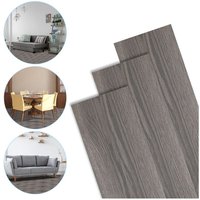 Swanew - pvc Bodenbelag Vinylboden Selbstklebend mit Holz-Optik, 28 Stück 3,92m² Vinyl Klebefliesen Bodenfliesen Selbstklebend, pvc Boden Rutschfest von SWANEW