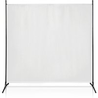 Swanew - Paravent Sichtschutzwand Raumteiler Stellwand Raumteiler Trennwand Sichtschutz 180x180cm Beige von SWANEW