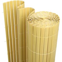Pvc Sichtschutzmatte Sichtschutzzaun Balkon Terrasse Windschutz Sichtschutz Outdoor Balkonverkleidung Wetterfest UV-Schutz für Balkon Garten Markise von SWANEW