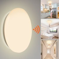 SWANEW 12W LED Deckenleuchte mit Bewegungsmelder Küchenleuchte Wohnraumleuchte Sensor von SWANEW