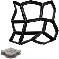 Swanew - 1pc Pflasterform Betonform Gehweg Form diy Schalungsform Pflasterstein Gießen Schablone für Garten Beton, Gehweg, Pflastersteine, von SWANEW