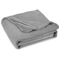 SWANEW 2 Stück Kuscheldecke Wohndecke Decke Super soft Flanell für Universell Sofa Couchdecke Unterwegs Grau - 200 x 150 cm SWANEW 2 Stück Kuscheldecke Wohndecke Decke Super soft Flanell für Universell Sofa Couchdecke Unterwegs Grau - 200 x 150 cm von SWANEW