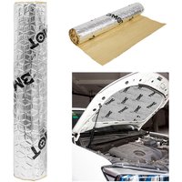 Swanew - 50x200cm Dämmmatte kfz Fahrzeugdämmung Motorraum 1qm Isolierung Auto Tür 1m² von SWANEW