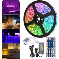 5M led Streifen set , led Strip 30 LEDs, led not wasserdicht(IP20), mit 44 Tasten Fernbedienung - Swanew von SWANEW