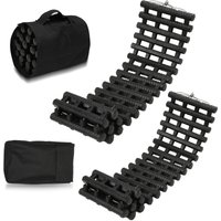 SWANEW Anfahrhilfe 1x Tracks max.3.5t Sandbleche 100cm für Sand Schlamm Schnee PKW LKW Traktionsplatten von SWANEW