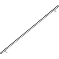 Edelstahl Handlauf Treppengeländer Geländer und Handläufe Wandhandlauf Wand Treppe Wandhalterung Innen & Außen 160 cm - Swanew von SWANEW