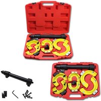 Swanew - Federspanner Universal Federspannersatz für Mc Pherson Federbeinsysteme Tuning Federbeine Tieferlegung Fahrwerk Spanner von SWANEW