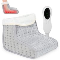 SWANEW Fußwärmer Elektrischer Fußwärmer mit Timer Abwaschbarer elektrischer Fußheizungszehenwärmer Hellgrau SWANEW Fußwärmer Elektrischer Fußwärmer mit Timer Abwaschbarer elektrischer Fußheizungszehenwärmer Hellgrau von SWANEW