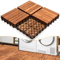 SWANEW Holzfliesen Terrassenfliese Akazie 8m² 30x30cm Bodenbelag Balkonfliesen Drainage Garten Klickfliese Terrassenfliesen SWANEW Holzfliesen Terrassenfliese Akazie 8m² 30x30cm Bodenbelag Balkonfliesen Drainage Garten Klickfliese Terrassenfliesen von SWANEW