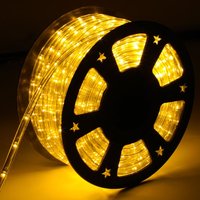 SWANEW LED Lichtschlauch Lichterkette Beleuchtung Gelb 10 Meter LED für Drinnen/Draußen Weihnachten Beleuchtung Dekoration Lichterschlauch SWANEW LED Lichtschlauch Lichterkette Beleuchtung Gelb 10 Meter LED für Drinnen/Draußen Weihnachten Beleuchtung Dekoration Lichterschlauch von SWANEW