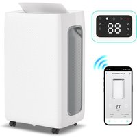 SWANEW Luftentfeuchter Lufttrockner 26L/Tag 4.3L-Tank mit WIFI & App, Raumentfeuchter 43dB, 24H Timer Entfeuchter, Dehumidifier von SWANEW