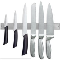 Magnetische Messerleiste Messerhalter Messerhalterung Messerblock Küchenmesser Leiste Magnetisch Werkzeughalter Küchen mit Klebeband Magnetischer zur von SWANEW