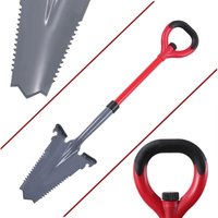 SWANEW Metal Spaten Spitz mit Stahlstiel All-in-One Spaten - Gärtnerspaten für Streugut、Ton Böden SWANEW Metal Spaten Spitz mit Stahlstiel All-in-One Spaten - Gärtnerspaten für Streugut、Ton Böden von SWANEW