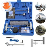 SWANEW Reparaturset Werkzeug Werkzeugset Reifenreparatur Pannenset Flickzeug 73 tlg Werkzeugset SWANEW Reparaturset Werkzeug Werkzeugset Reifenreparatur Pannenset Flickzeug 73 tlg Werkzeugset von SWANEW