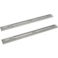 Swanew - Schubladenschienen Schubladen Kugelführung Selbsteinzug Schubladenauszüge 45mm Vollauszug 500mm 2 Stück von SWANEW