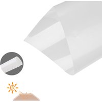 Sichtschutzfolie Statische Fensterfolie UV-Sonnenschutz Selbsthaftende Glasdekor Duschkabinen Blickdicht Mat 60x200cm - Swanew von SWANEW