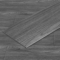 SWANEW Vinyl Laminat 2.51m² Selbstklebend Grau 18 Nachbildung Dielen Design Bodenbelag gefühlsecht von SWANEW