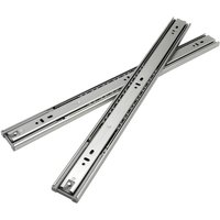 Swanew - Schubladenschienen Rollenführung Schiene Schubladenauszug Schubladen Kugelführung Selbsteinzug Vollauszug Länge 500mm 1Paar Swanew - Schubladenschienen Rollenführung Schiene Schubladenauszug Schubladen Kugelführung Selbsteinzug Vollauszug Länge 500mm 1Paar von SWANEW