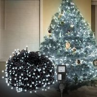 10M 100 led Lichterkette für Weihnachtsbaum, Kaltweiße dunkelgrün Kupferdraht mit 8 Programmen LEDs für innen und außen IP44 - Swanew 10M 100 led Lichterkette für Weihnachtsbaum, Kaltweiße dunkelgrün Kupferdraht mit 8 Programmen LEDs für innen und außen IP44 - Swanew von SWANEW