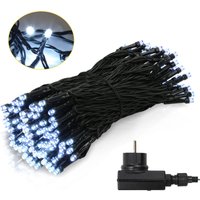 10M led Lichterkette Weihnachtsdeko Beleuchtung IP44 Außen Innen Party Garten 8 Modi 100LEDs Kaltweiß - Swanew von SWANEW