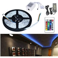 Swanew - 1M led Streifen set , rgb led Stripe 5050 smd, led Strip 30 LEDs, led not wasserdicht(IP20), mit 24 Tasten Fernbedienung von SWANEW
