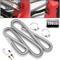 Swanew - 200cm Abgasschlauch Abgasrohr Edelstahl Diesel Standheizung Auspuffrohr Heizgeräte Zubehör von SWANEW