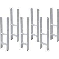 6x Pfostenanker Einschlaghülse H-Anker Pfostenträger H-Pfostenträger 121MM - Swanew 6x Pfostenanker Einschlaghülse H-Anker Pfostenträger H-Pfostenträger 121MM - Swanew von SWANEW