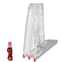 Alu Auffahrrampe Set Faltbare Laderampe Max. 340 Robust Verladerampe rutschfeste Oberflaeche Alu Auffahrrampe Set Faltbare Laderampe Max. 340 Robust Verladerampe rutschfeste Oberflaeche von SWANEW