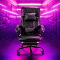 Swanew - Bürostuhl Drehstuhl Chefsessel Home-Office Gaming-Stuhl mit Rollen und Armlehne Schreibtischstuhl Drehstuhl Mit verstellbarem Lendenkissen von SWANEW