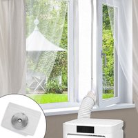 Fensterabdichtung Klima Abluft Fensterabdichtung für mobile Klimageräte Hot Air Stop Klimageräte Zubehör Haushaltsgeräte - Swanew von SWANEW