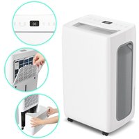 Swanew - Luftentfeuchter 26L/Tag mit wifi 4.3L-Tank, 24-Stunden-Timer Waeschetrocknung Raumentfeuchter Bautrockner Luftreiniger- Abnehmbarer von SWANEW