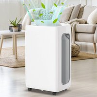 Swanew - Mobile Luftentfeuchter 26L/Tag mit 2 Geschwindigkeiten, Raumentfeuchter 43dB, Lufttrockner inkl. 4L Wassertank & 24H Timer Entfeuchter, von SWANEW