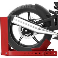 Swanew - Motorradständer 9 Löcher , Mobile Motorrad Ständer aus Stahl Radwippe Motorradwippe Motorrad Radklemme (1 Stück) von SWANEW