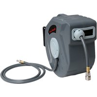 Swanew - Schlauchtrommel 20m Schlauchaufroller automatisch 18 bar Wand-Schlauchbox mit 1/4 Zoll Anschluss und Einzug-Automatik Schlauchaufroller mit von SWANEW