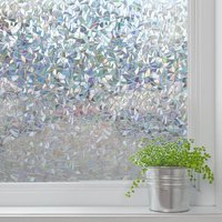 Swanew - Sichtschutzfolie 3D Fensterfolie Selbstklebend Spiegelfolie Sonnenschutzfolie Waage 60x200cm von SWANEW