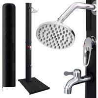 Solardusche 35L mit Schutzabdeckung、mit Bodenelement Außendusche Shower Freizeit Gartendusche Pooldusche - Swanew Solardusche 35L mit Schutzabdeckung、mit Bodenelement Außendusche Shower Freizeit Gartendusche Pooldusche - Swanew von SWANEW