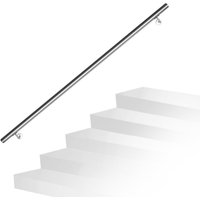 Swanew - Treppengeländer 160 cm x ø 4,2 cm Handlauf Edelstahl Griff Wandhandlauf Wand Geländer Treppe Stange Brüstung Treppenhandlauf Rundhandlauf Swanew - Treppengeländer 160 cm x ø 4,2 cm Handlauf Edelstahl Griff Wandhandlauf Wand Geländer Treppe Stange Brüstung Treppenhandlauf Rundhandlauf von SWANEW