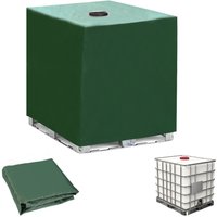 SWANEW Wassertankabdeckung 1000L IBC Container Abdeckung 120x100x116cm –staubdichte UV - und regensichere Schutzhülle -Schutz Frostschutz von SWANEW