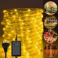 Led Lichterschlauch Lichterschläuche Lichterkette Lichtschlauch Partylicht Party Garten Warmweiß-10m - Swanew von SWANEW