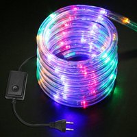 Swanew - led Lichtschlauch für Aussen Innen Lichterschlauch Lichterkette Lichtband Partylicht Dekobeleuchtung Weihnachtsbeleuchtung bunt 10M von SWANEW