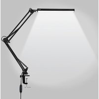 Swanew - led Schreibtischlampe Tischlampe dimmbar Leselampe flexibel Bürolampe Farb 10W von SWANEW