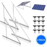 TolleTour Solarmodul Halterung 41 Zoll Solarpanel Halterung aus Aluminiumlegierung Befestigung Solarmodul mit Eintsellbarem Neigungswinkel für TolleTour Solarmodul Halterung 41 Zoll Solarpanel Halterung aus Aluminiumlegierung Befestigung Solarmodul mit Eintsellbarem Neigungswinkel für von SWANEW